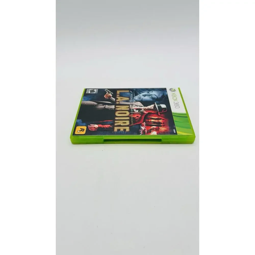 L.A. Noire Microsoft Xbox 360 3-Disc, Complete, Rockstar Games CIB Tested Works